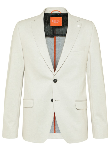 Blazer SLIM FIT in hell beige mit feiner Struktur