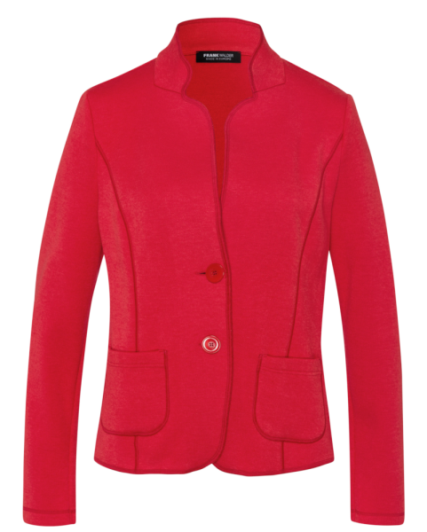 Blazer-Jacke in cranberry