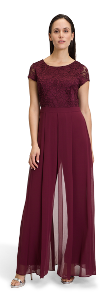 Jumpsuit in deep wine