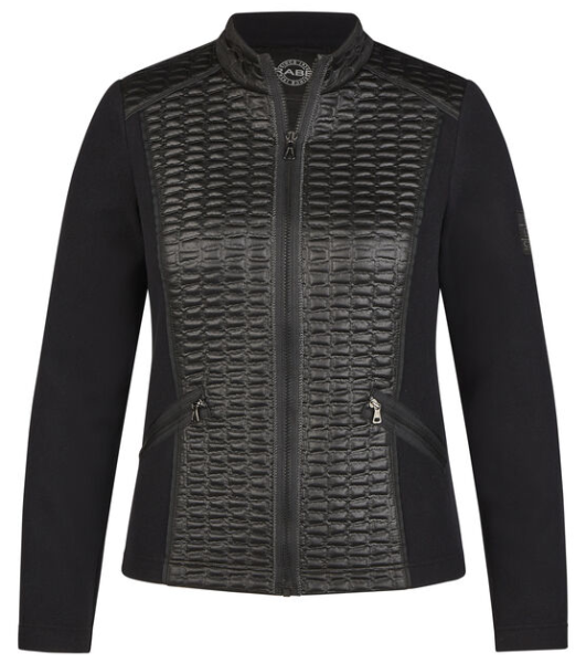 Blazer-Jacke in schwarz