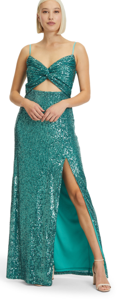 Ballkleid mit Glitzer in agate-greem