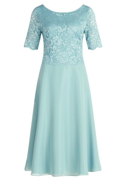 Mittellanges Kleid in strong mint