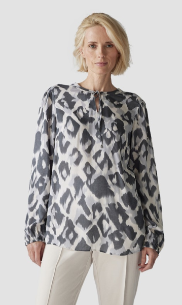 Blusenshirt mit Animalprint