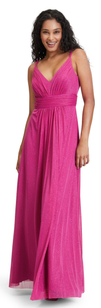 Langes Ballkleid in classic pink