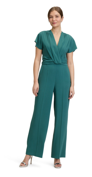 Jumpsuit in darm emerald