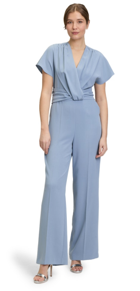 Jumpsuit in light steel blue